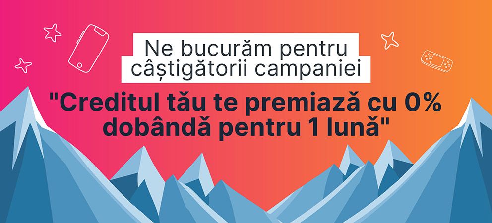 Felicitări câștigătorilor lunii februarie! 🎉
