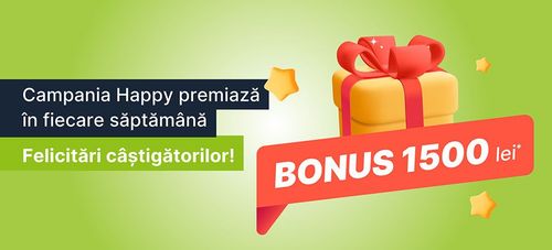 Campania Happy continuă - primii câștigători au fost deja desemnați